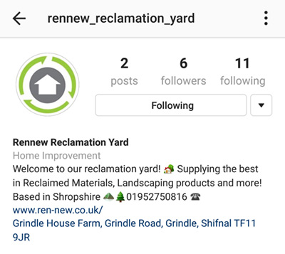 Rennew are on Instagram!