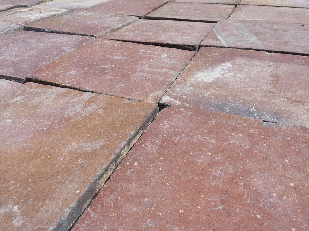 Reclaimed Red Quarry Tiles