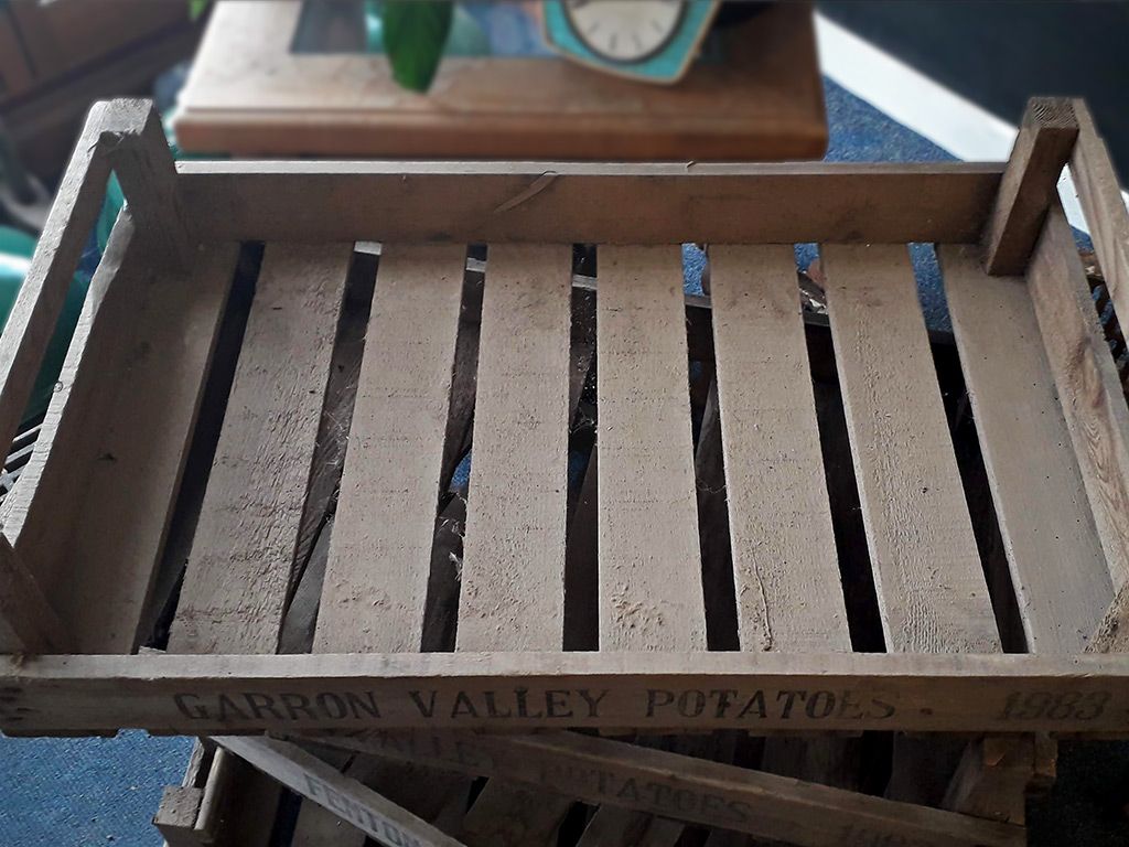 Reclaimed Potato Crates