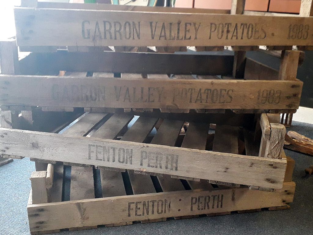 Reclaimed Potato Crates