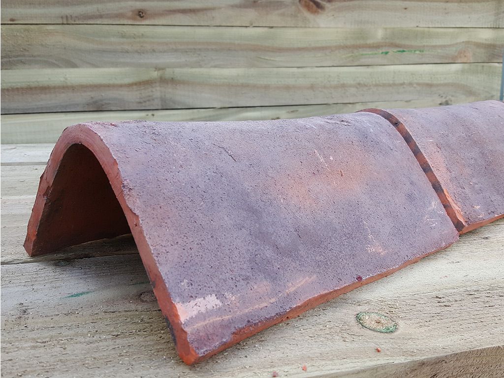 Restoration Hogs Back Clay Ridge Tiles