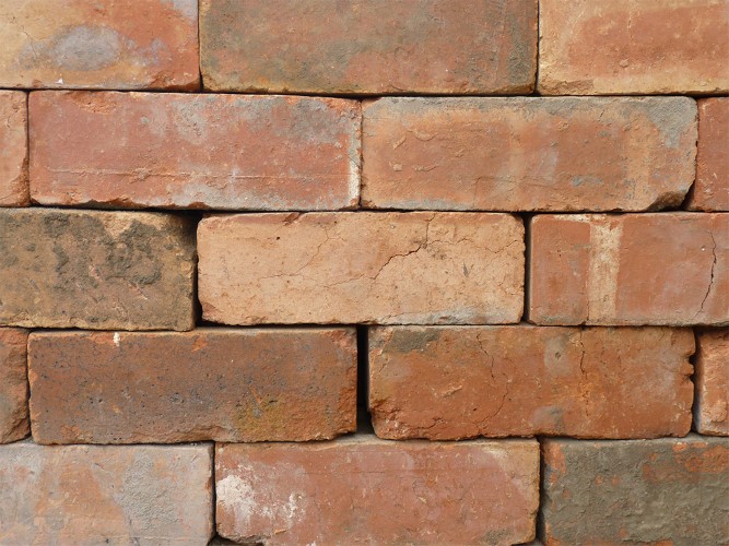 Reclaimed Bricks & Vented Ridge Tiles