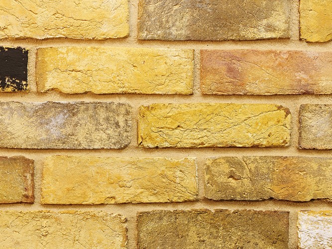 Reclamation Yellow Stock Bricks 65mm